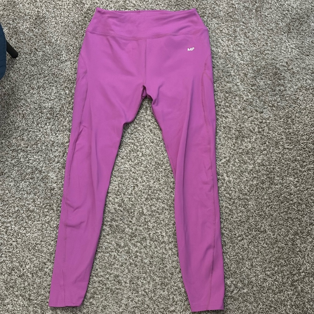 Myprotein Magenta Athletic Leggings